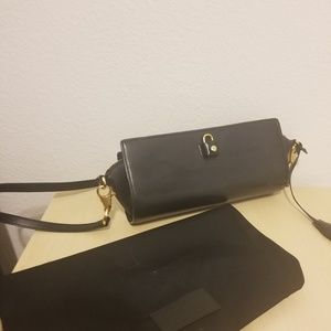ALEXANDER WANG PELICAN Leather Clutch CROSSBODY